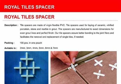 Silver Exclusive Royal Tiles Spacer