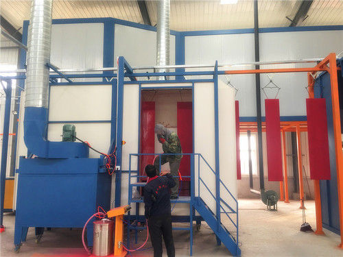 Farm Machinery Parts Powder Coating Line