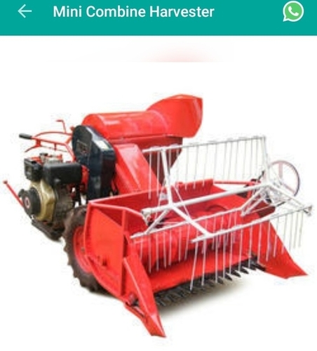 Modern Mini Combine Harvester