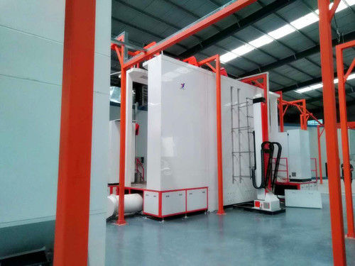 Safe Farm Machinery Parts Powder Coating Line