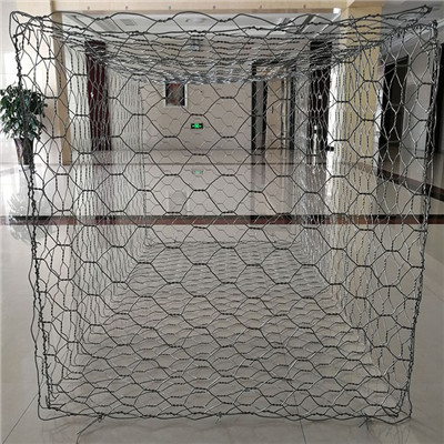 Electro Galvanized Wire Welded Gabion Baskets With Protection And Control