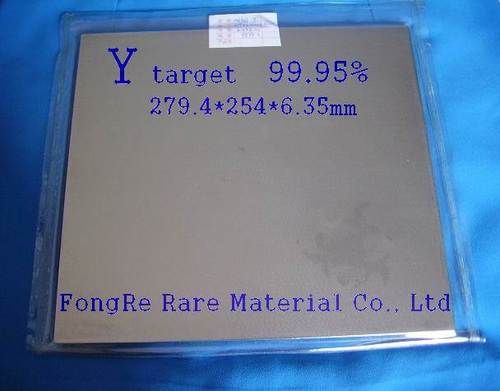 Rare Earth Metals Sputtering Target