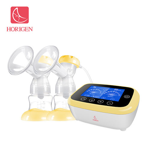 Horigen Double Electric Breast Pump With Rechargeable Battery