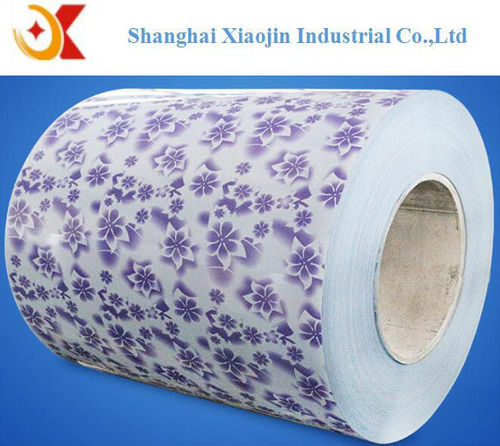 Prepainted Decorative Galvanized Steel Coil With Different Patterns Application: Roofing Material