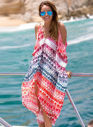 Colorful Ladies Beachwear