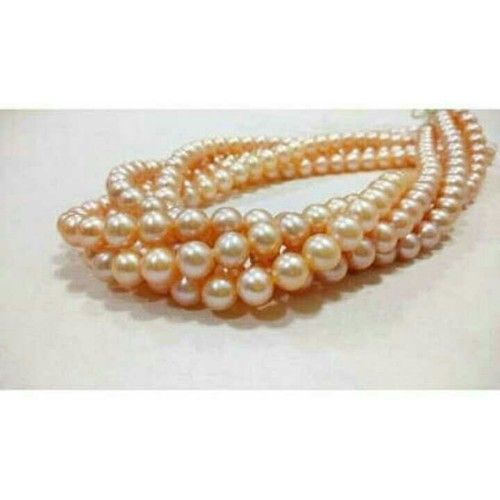 Natural Golden Color Pearl Beads 