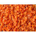 Dehydrated Freeze Carrot Cubes