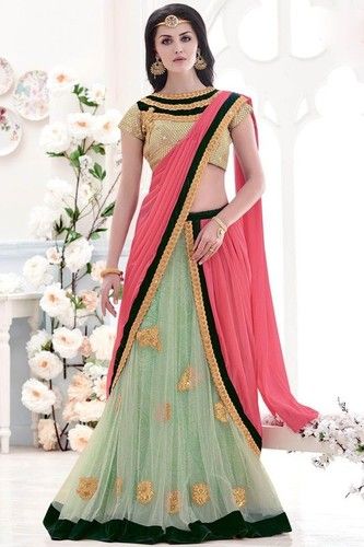 30 Latest Lehenga Saree Designs to Try (2022) - Tips and Beauty | Lehenga  style saree, Designer saree blouse patterns, Lehenga saree design
