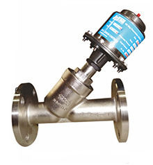 Pneumatic Angle Seat Valve - Stainless Steel CF8/S.S.304, 1/2" to 4" Size, Normally Closed, Up to 16 Bar Pressure, Reliable Performance