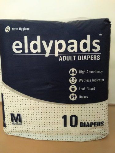  EldyPads अत्यधिक शोषक वयस्क डायपर 