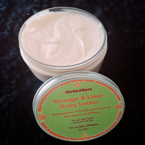 Herbal Orange And Lime Herbal Body Lotion