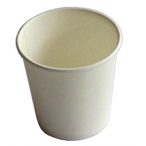 Plain White Disposable Coffee Cup