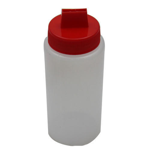 Plastic Sauce Bottle With Red Cap