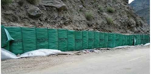 Geosynthetics Gravity Reinforced Wall (GRW)