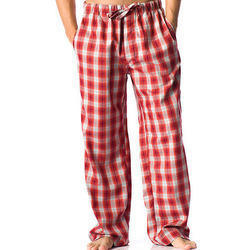 Washable Mens Cotton Checks Pajama 