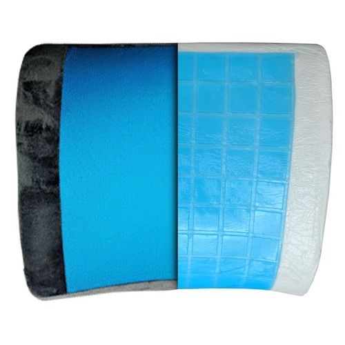 Viaggi Memory Foam Lumber Cushion With Cooling Gel Dimension(L*W*H): 33*34*11  Centimeter (Cm)