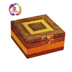 Kaastha Wooden Decorative Jewelery Box