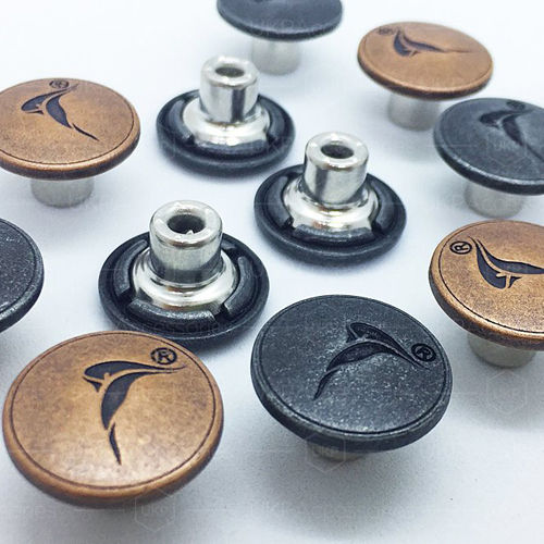 Die-Cast Alloy Jeans Button