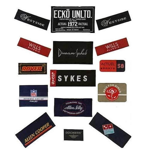 Printed Computerised Woven Labels