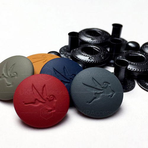 Rubber Coated Snap Fastener Set