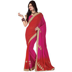 Viscose Saree - Premium Grade Fabric , Elegant Design with Sophisticated Technology