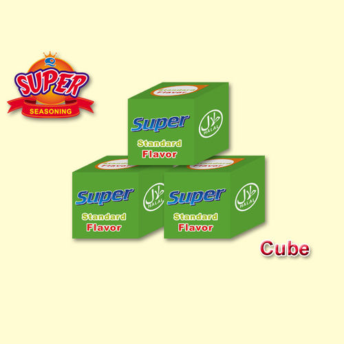 Standard Flavor Seasoning 4g Halal Bouillon Cube Stock Cube