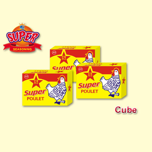 Super Poulet Chicken 10g Halal Bouillon Cube Stock Cube
