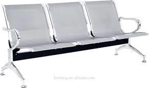 Three Seater Visitor Steel Chair