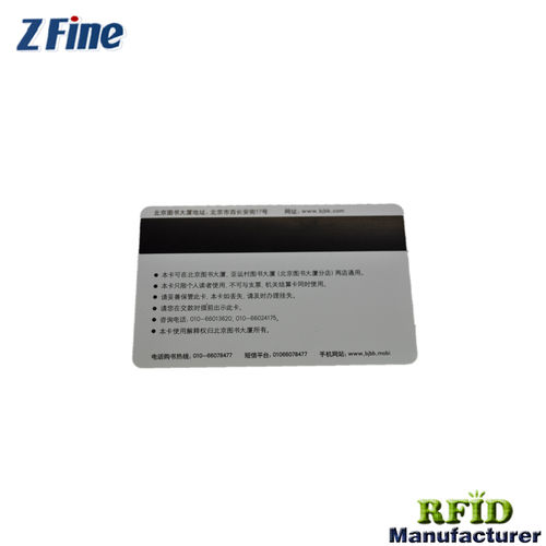 Cr80 Pvc Plastic Magnetic Stripe Membership Card Custom