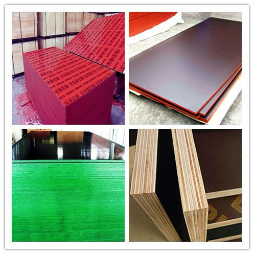 Excellent Finish Film Faced Plywood Core Material: Poplar