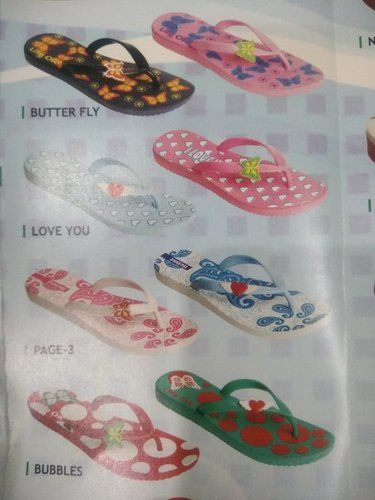 Ladies Fancy Printed Slippers