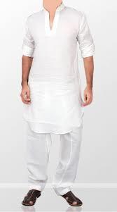 White Color Mens Kurta Pajama