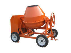 Movable Concrete Mixer Machine