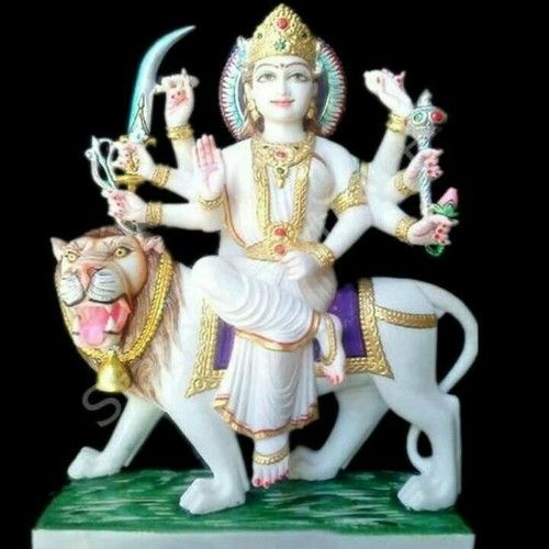 White Marble Goddess Statue Size: Custom