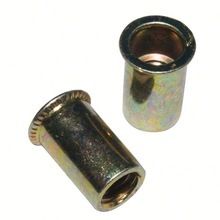 Custom Design Galvanized Full Hex Open End Rivet Nut