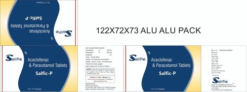 Salfic P Aceclofenac Paracetamol Tablets