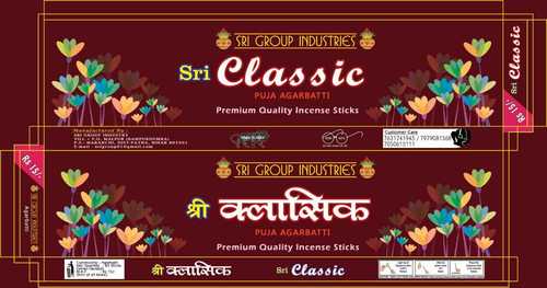 Sri Classic Floral Incense Sticks Use: Religious