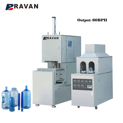 5 Gallon Semi-Automatic Blow Molding Machine Capacity: 20 Liter (L)