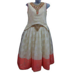 Kids Embroidered Indo Western Dress