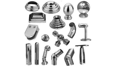 Brown Stainless Steel Furniture Fittings