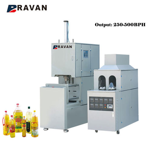 Water Bottle Semi-Auto Blow Moulding Machine Capacity: 5 Liter (L)