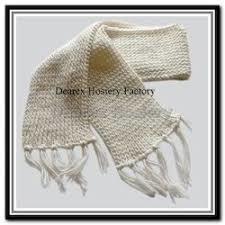 White Woolen Scarves