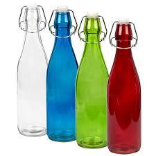 Custom Color Glass Bottles