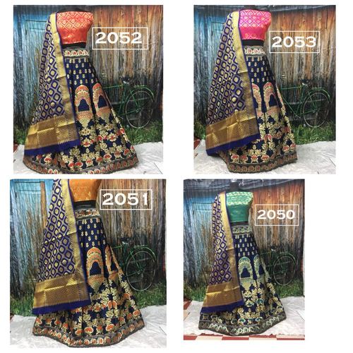 Designer Brocade Lehenga Choli