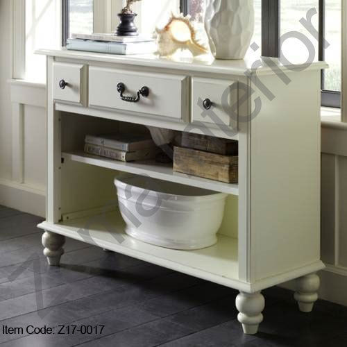 Silky Finish Painted Console Table