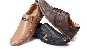 All Black And Brown Mens Formal Shoes