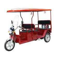 Electric Battery Open Rickshaw 