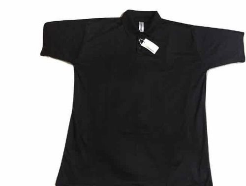 Mens Black Polo T-shirts