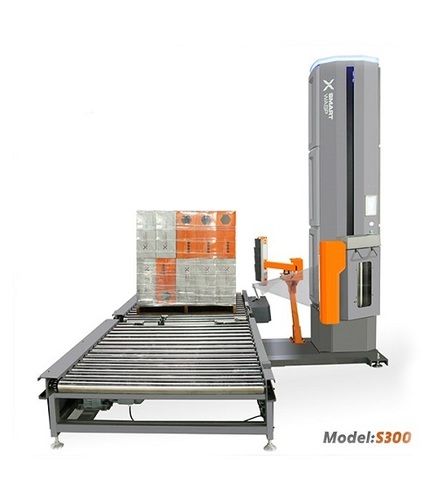 S300 Model Inline Fully Automatic Pallet Wrapping Machine