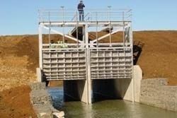 Water Stop Dam Gate